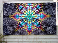 Ready to Ship Kaleidoscope Tie Dye Tapestry 68in W X 53in H