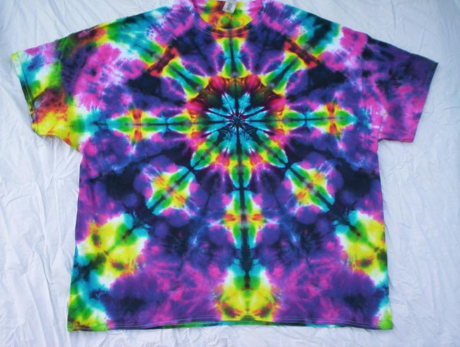 A Kaleidoscope Tie Dye