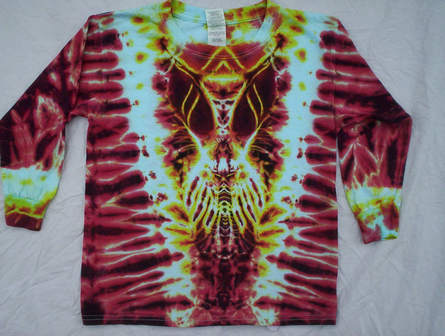 Fire Monster Tie Dye Long Sleeve