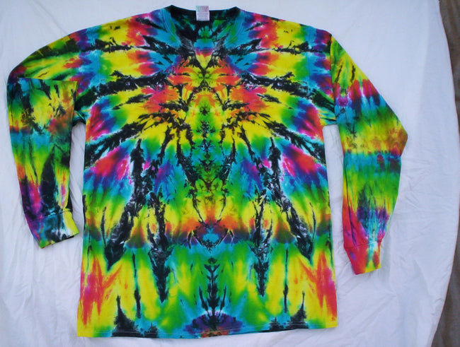 Touch of Gold Tie Dye Long Sleeve