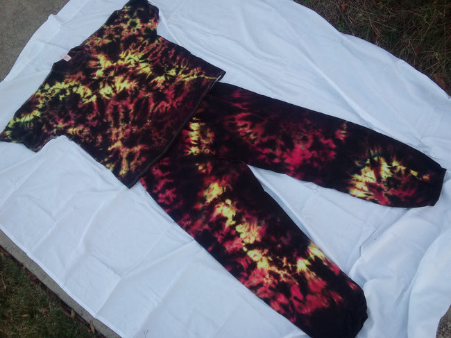 Autumn Crisp Sweatpants and T Shirt Set