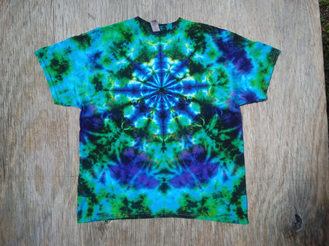 AquaKaleidoscope Tie Dye
