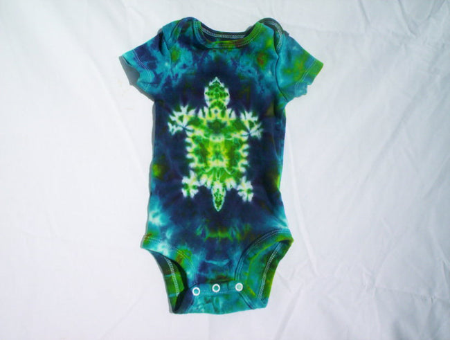 Turtle Baby Tie Dye Baby