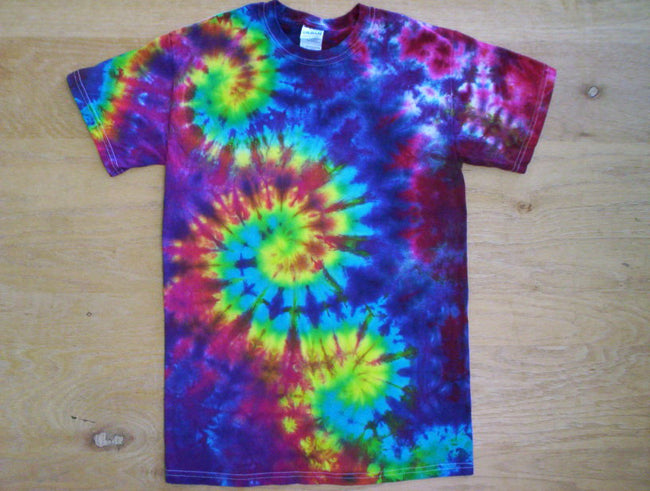 Beautiful Swirls Youth Size Tie Dye