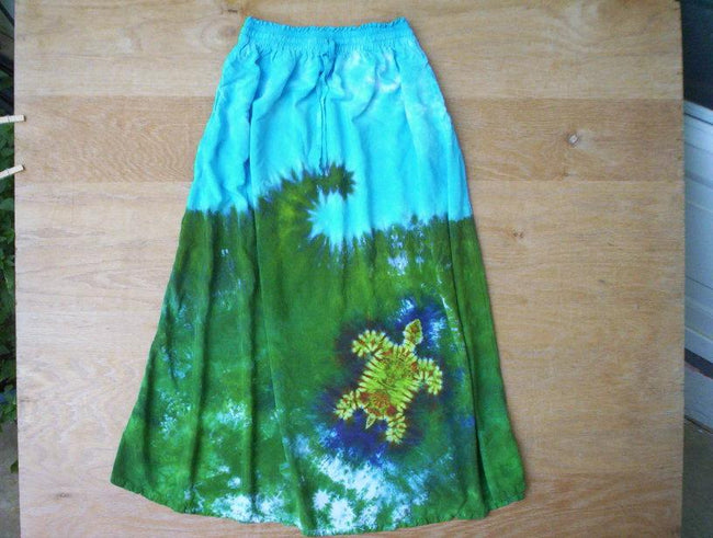 Turtle Rayon Tie Dye Skirt