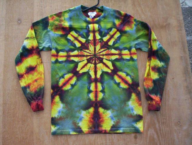 Kaleidoscope Tie Dye Long Sleeve