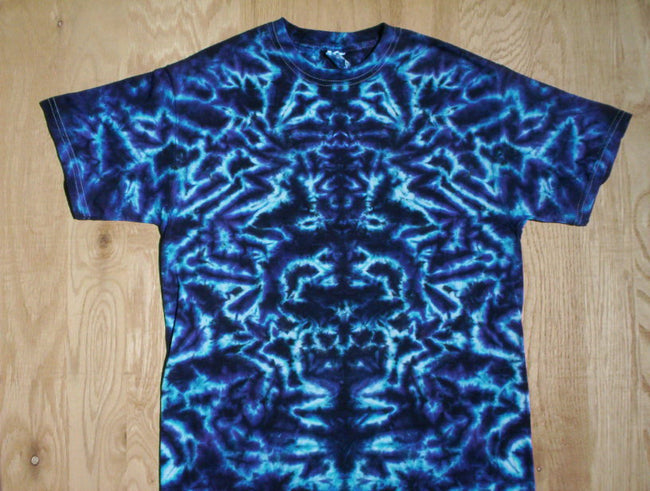 Electric Blue Youth Size Tie Dye