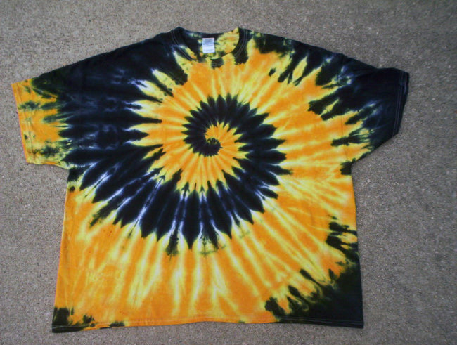 Touch of Gold Tie Dye