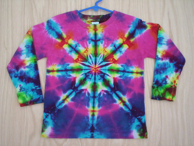 Kaleidoscope Youth Long Sleeve Tie Dye
