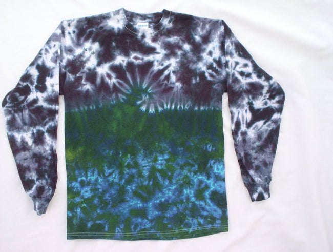 Evening Ocean Youth Long Sleeve Tie Dye