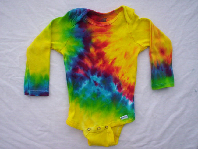 Sunny Day Baby Tie Dye Long Sleeve