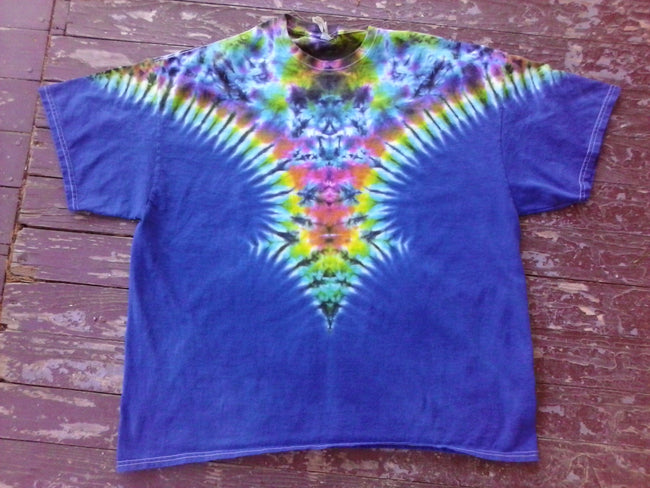 Beautiful Blue Tie Dye