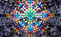 Ready to Ship Kaleidoscope Tie Dye Tapestry 68in W X 53in H