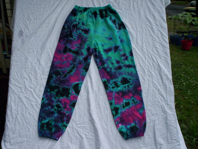 Aqua Night Tie Dye Sweatpants