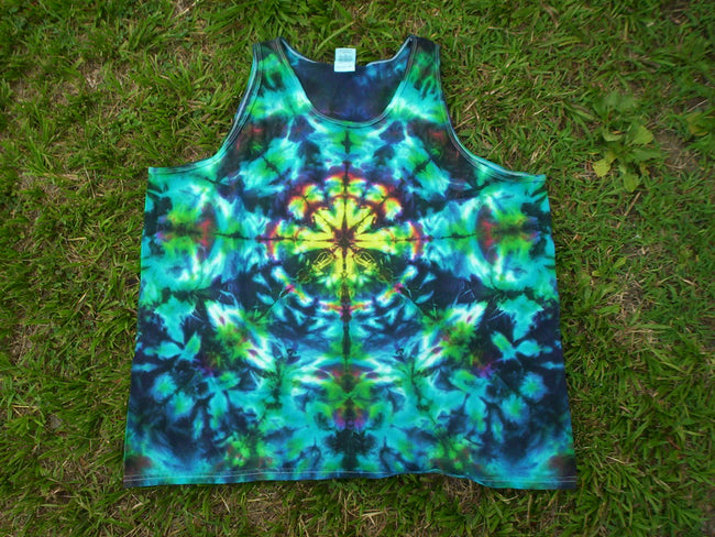 Night Kaleidoscope Tie Dye Tank