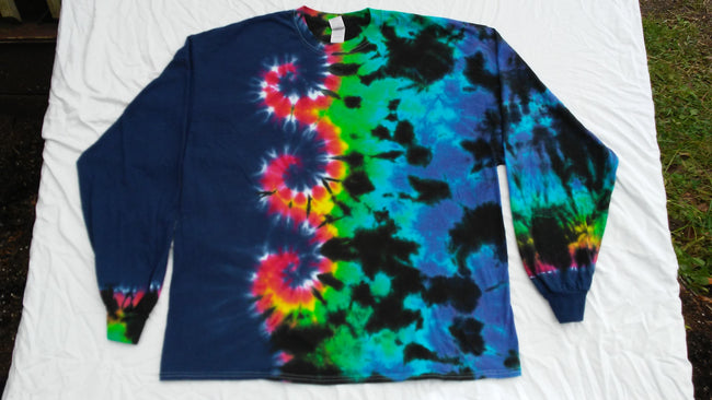 Beautiful Swirls Tie Dye Long Sleeve