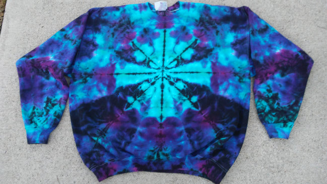 Kaleidoscope Tie Dye Sweatshirt