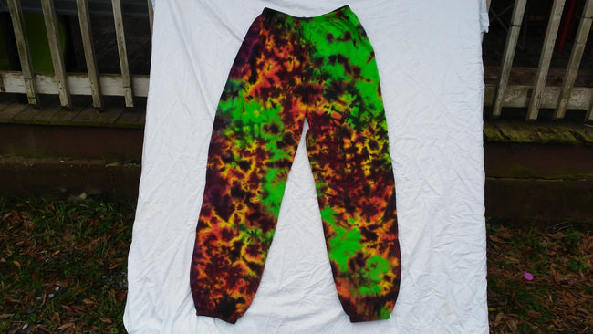 Crispy Fall Tie Dye Sweatpants