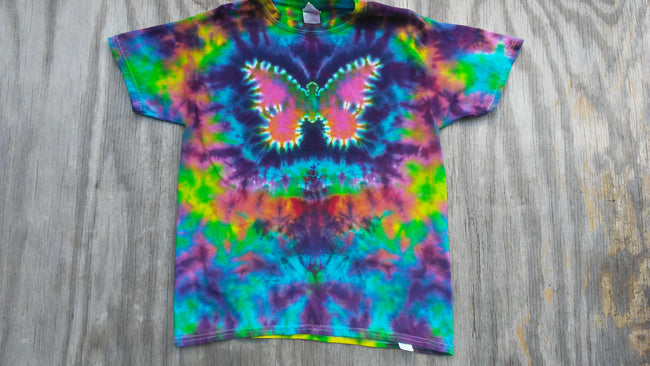 Butterfly Youth Size Tie Dye