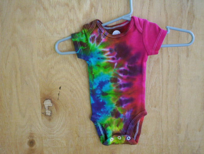 Pretty Pink Baby Tie Dye