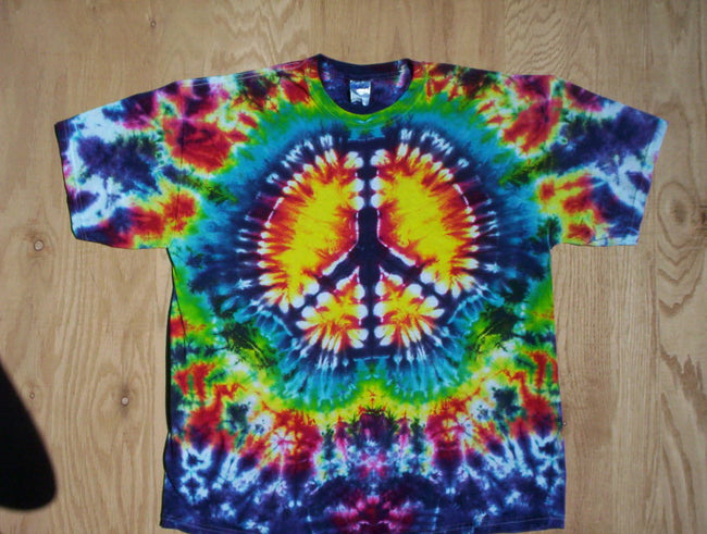 Peace Sign Tie Dye
