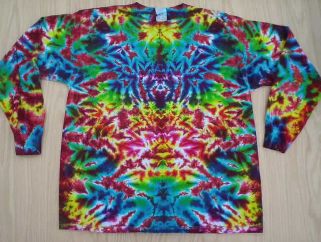 Fireworks Tie Dye Long Sleeve