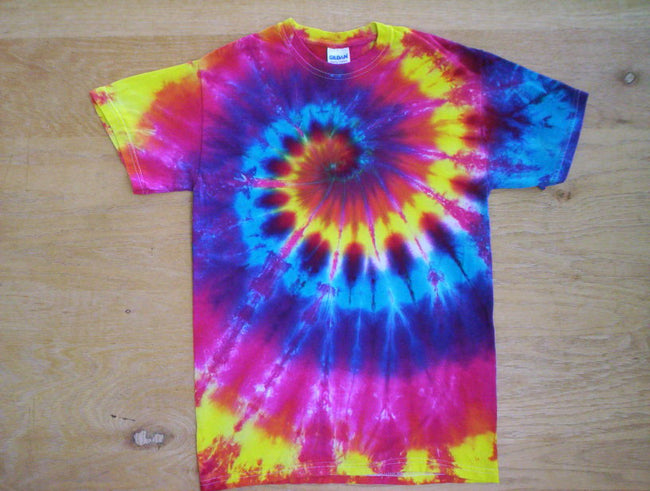 Childrens Rainbow Swirl Tie Dye