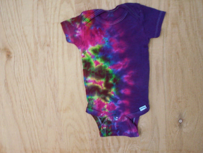 Purple Berry Tie Dye Baby