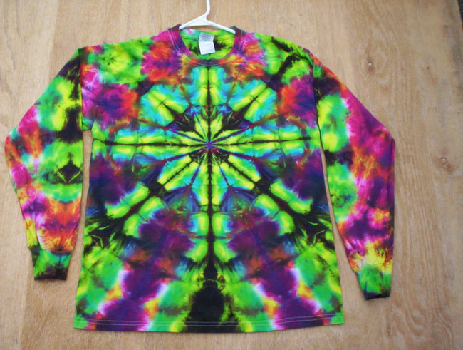 Kaleidoscope Tie Dye Long Sleeve