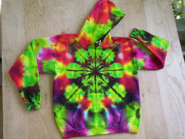 Kaleidoscope Tie Dye Hoodie