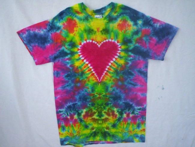 Heart Youth Size Tie Dye