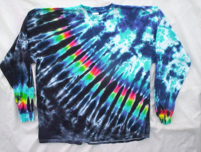 Stormy Sky Tie Dye Long Sleeve