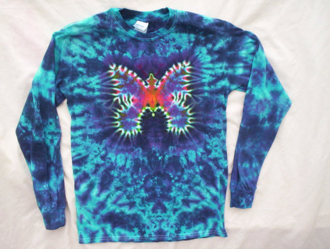 Butterfly Tie Dye Long Sleeve