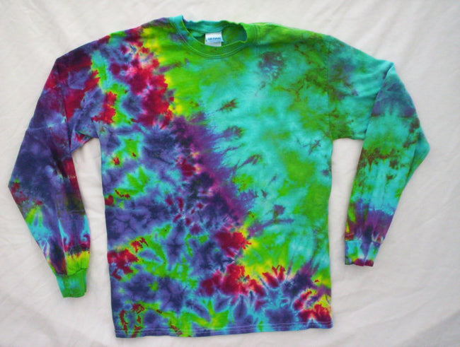 Youth Nebula Long Sleeve Tie Dye