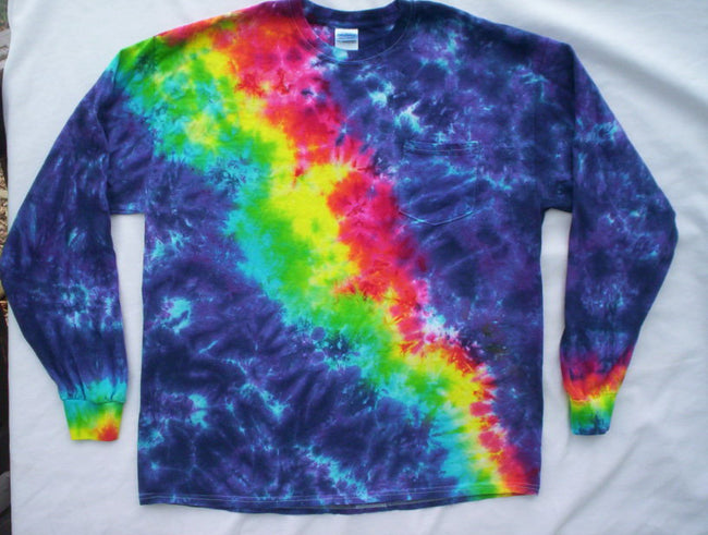 Royal Rainbow Youth Long Sleeve Tie Dye