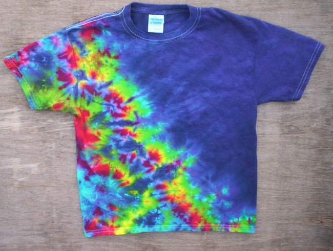 Beautiful Blue Youth Size Tie Dye