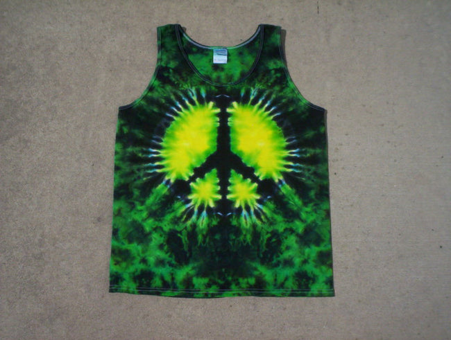 Peace Sign Tie Dye Tank