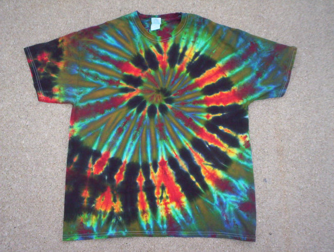 Earth Swirl Tie Dye