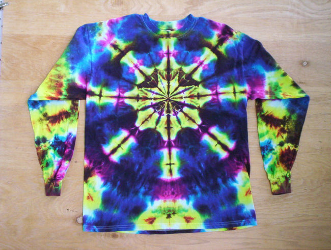 Kaleidoscope Tie Dye Long Sleeve