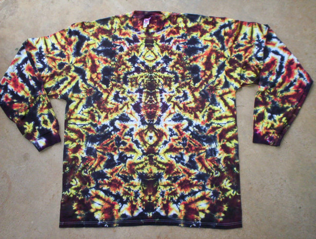 Campfire Totem Tie Dye Long Sleeve