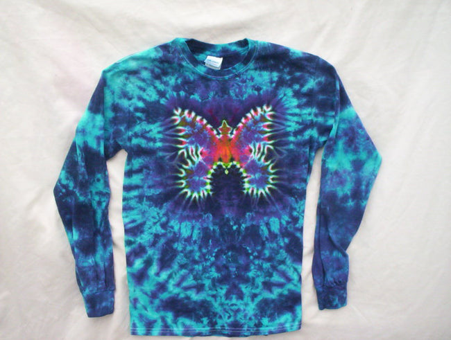 Butterfly Youth Long Sleeve Tie Dye