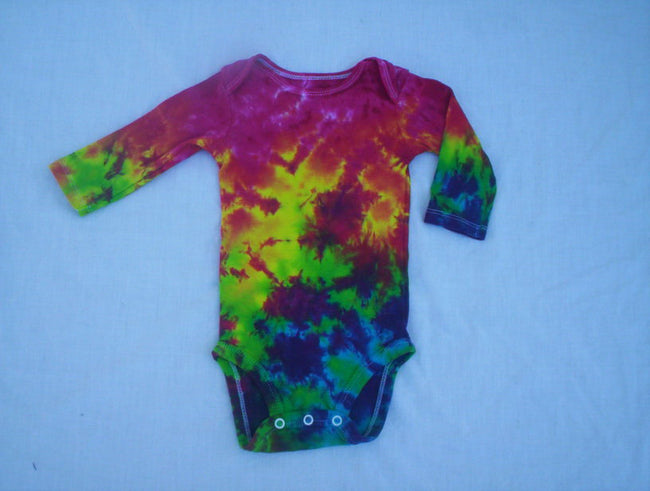 Rainbow Baby Tie Dye Long Sleeve