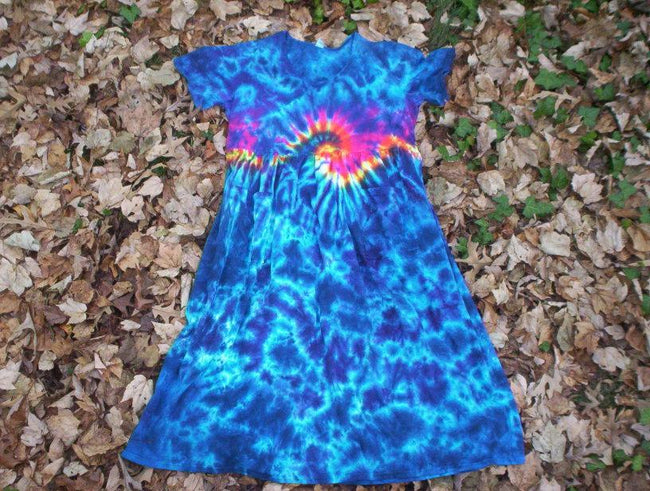 Color Wave Garden Dress w pockets