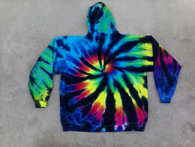 Color Wheel Tie Dye Hoodie