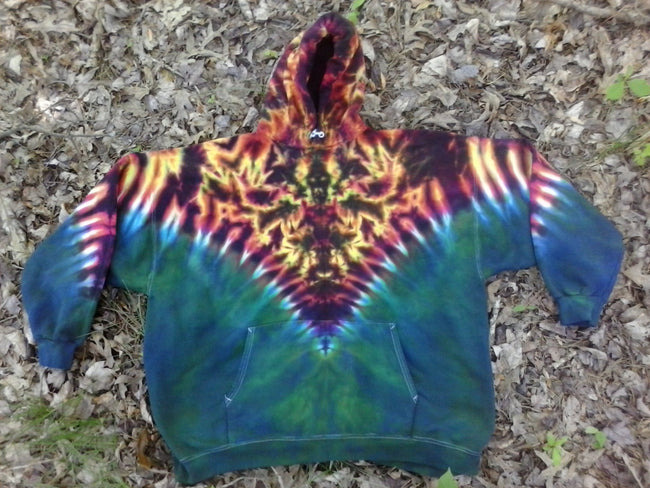 Woodlands Tie Dye Hoodie