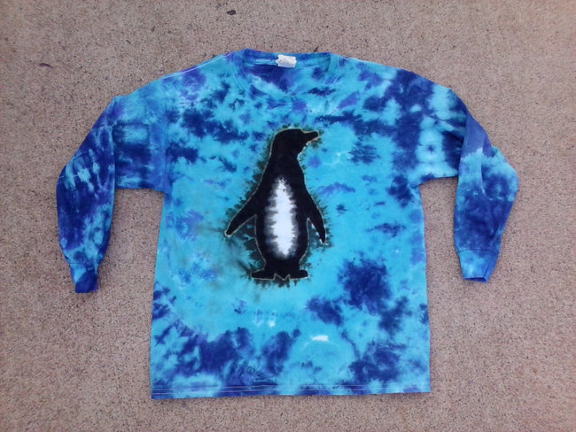 Penguin Tie Dye Long Sleeve